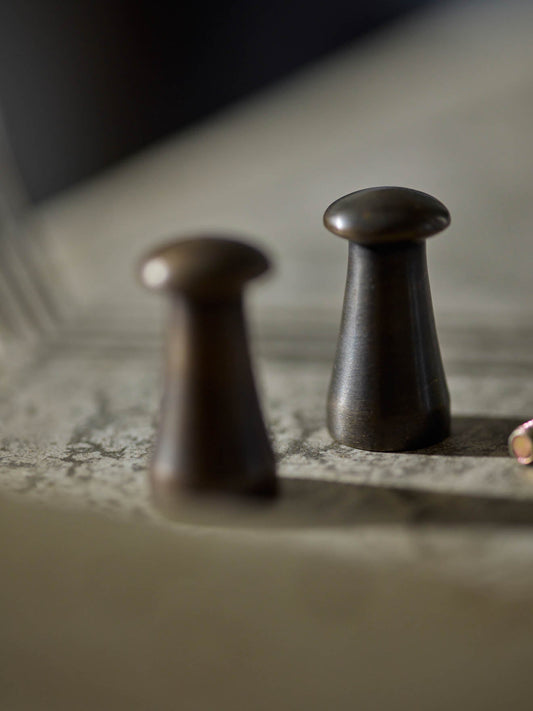 Peg Knob, Aged Bronze