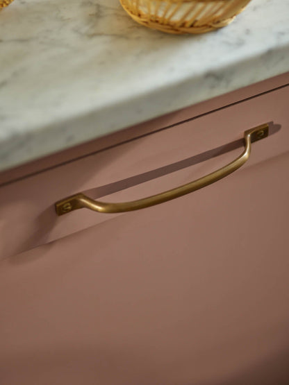Pull Handle, Medium, Antique Brass