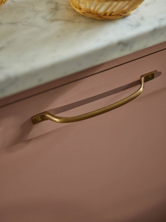 Pull Handle, Medium, Antique Brass