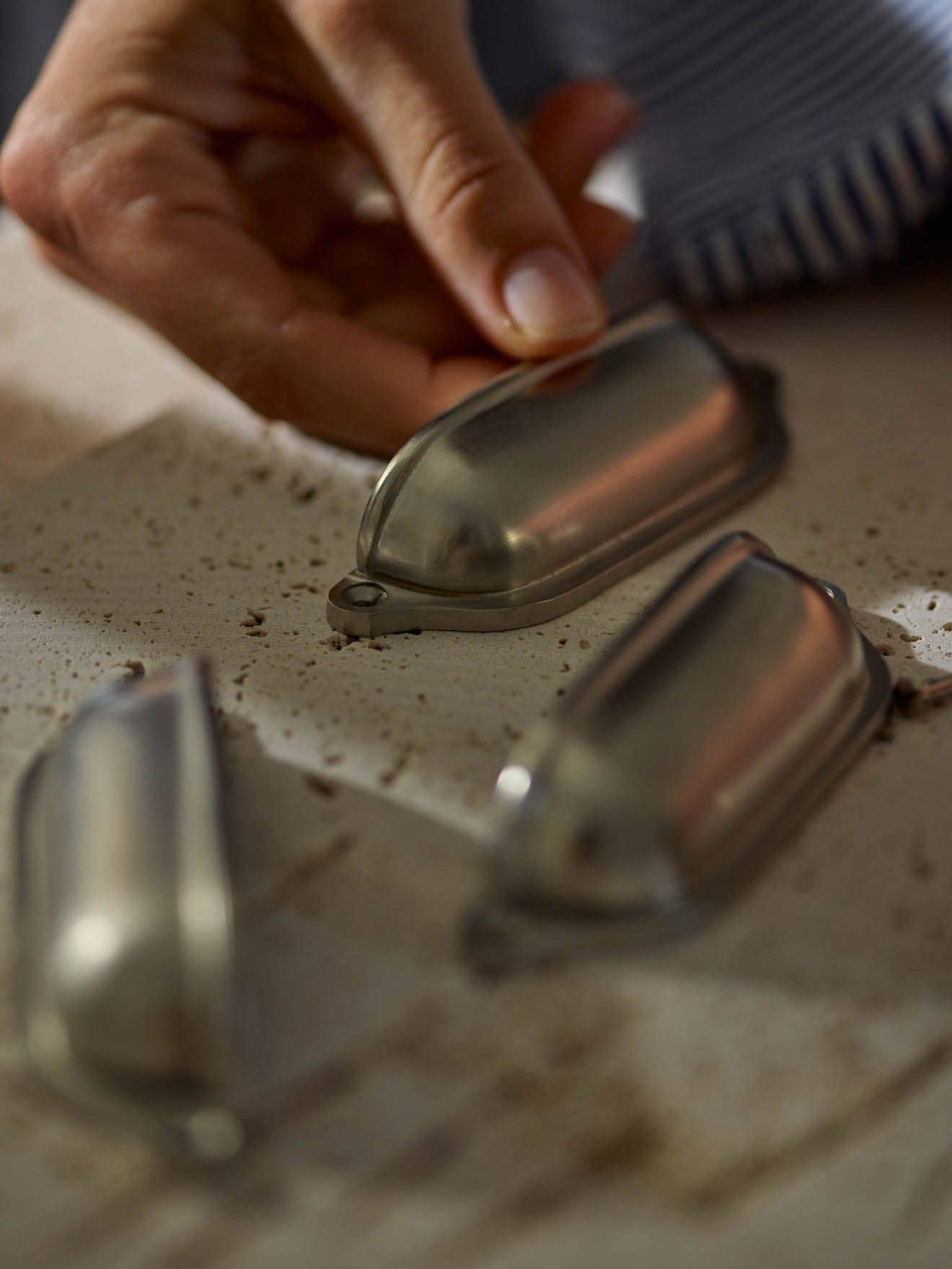 Drawer Handle, Matt Nickel