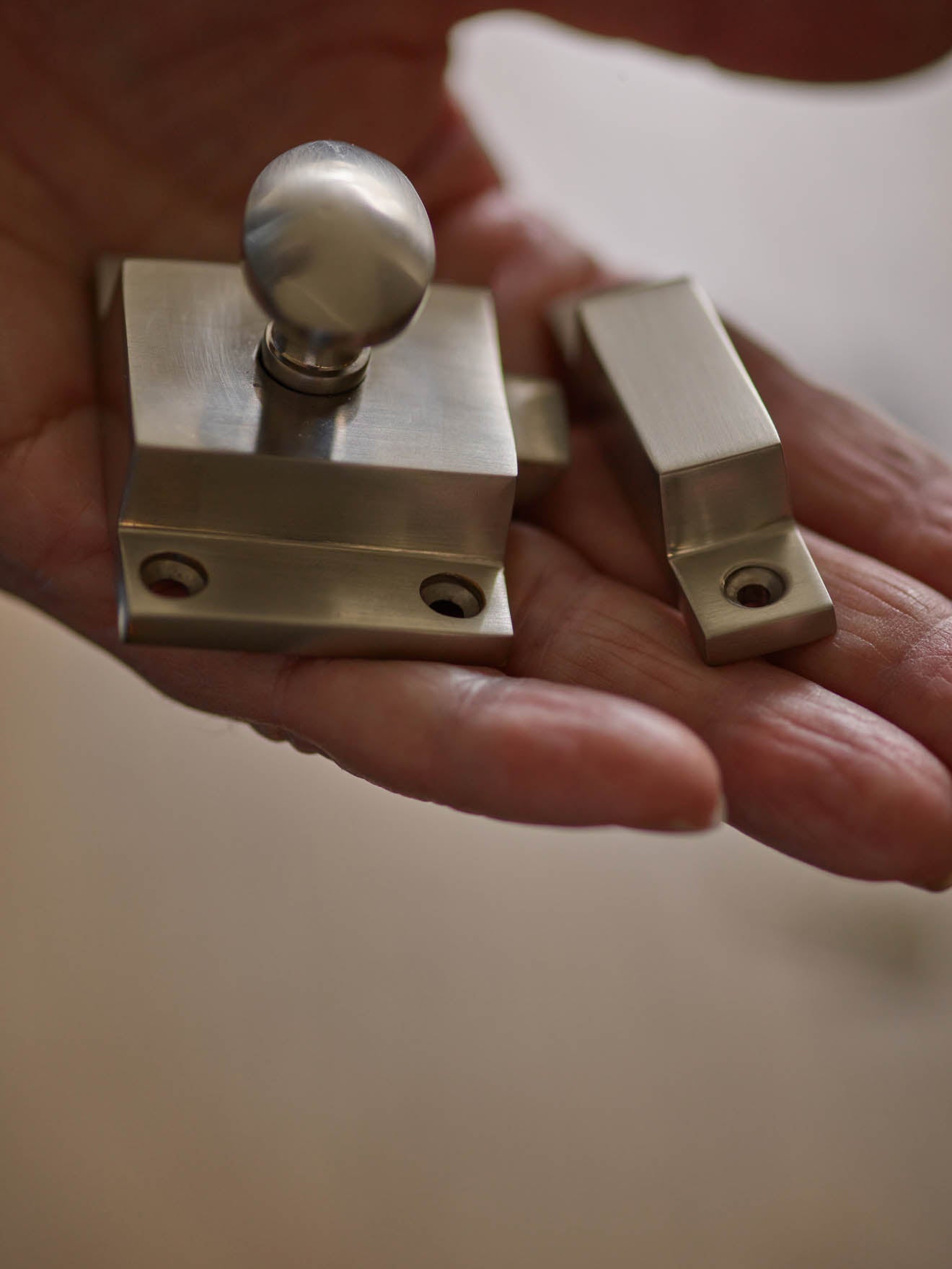 Cabinet Latch, Matt Nickel