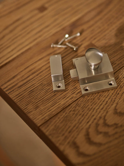 Cabinet Latch, Matt Nickel