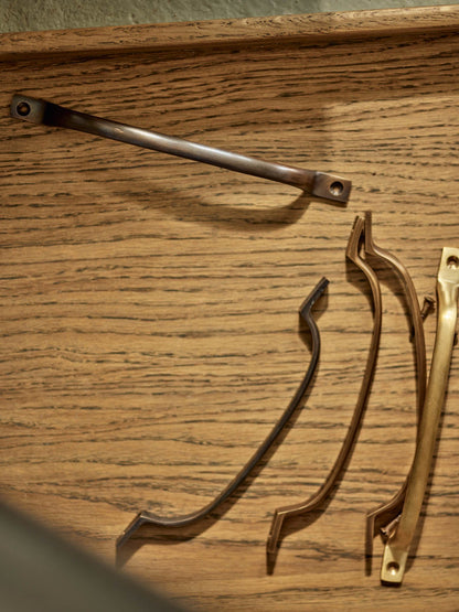 Pull Handle, Medium, Aged Bronze