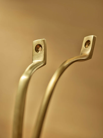 Pull Handle, Medium, Matt Brass