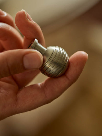 Rounded Knob, Matt Nickel