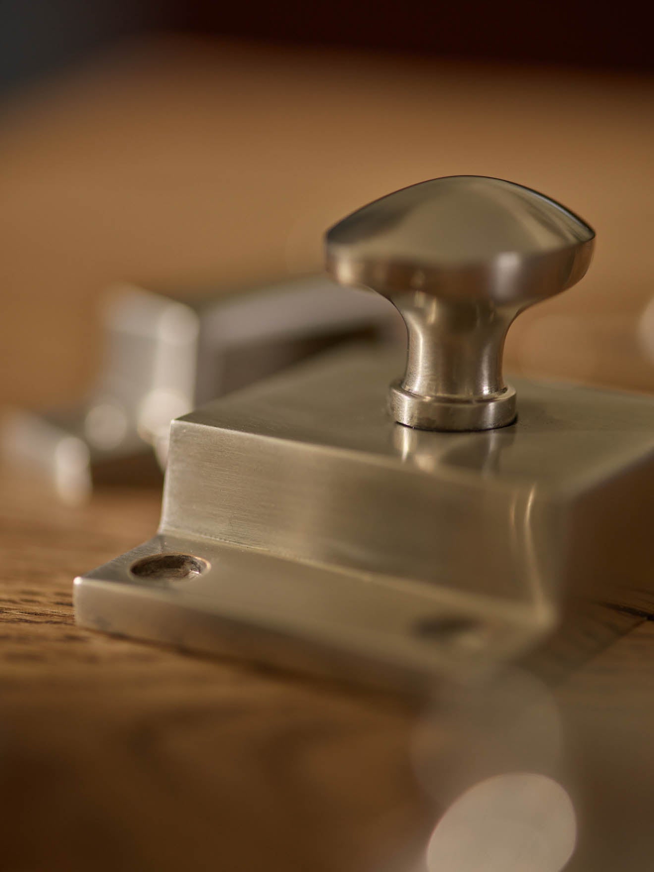 Cabinet Latch, Matt Nickel