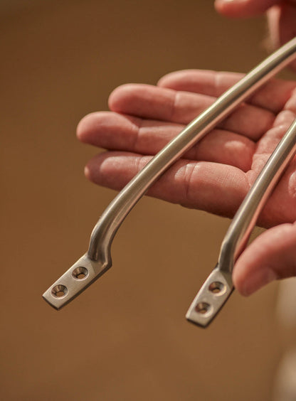 Pull Handle, Long, Matt Nickel
